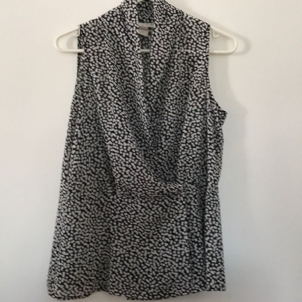 Vintage Zelda Black/White Polka Dot Top & Skirt Sz 4 NWT Dead Stock